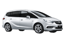 Van Hire Scarborough - Vauxhall Zafira 5 + 2 - Minibus hire Scarborough
